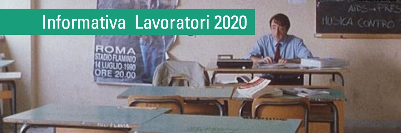 Informativa lavoratori 2020